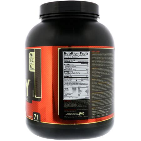 Vassleprotein, Idrottsnäring: Optimum Nutrition, Gold Standard, 100% Whey, Coffee, 5 lbs (2.27 kg)
