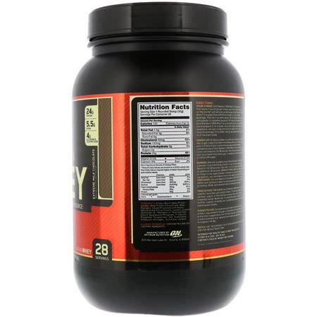 Vassleprotein, Idrottsnäring: Optimum Nutrition, Gold Standard 100% Whey, Extreme Milk Chocolate, 2 lbs (909 g)