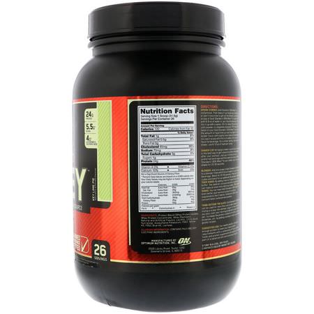 Vassleprotein, Idrottsnäring: Optimum Nutrition, Gold Standard, 100% Whey, Key Lime Pie, 1.81 lb (819 g)