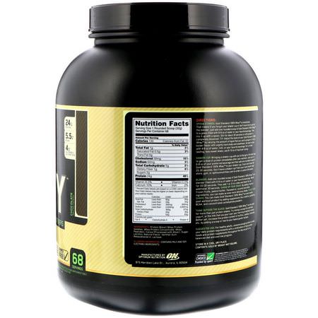 Vassleprotein, Idrottsnäring: Optimum Nutrition, Gold Standard,100% Whey, Naturally Flavored, Chocolate, 4.8 lbs (2.18 kg)