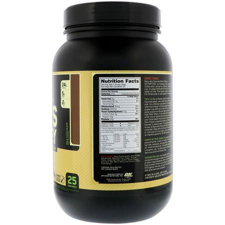 Vassleprotein, Idrottsnäring: Optimum Nutrition, Oats & Whey, Oatmeal Protein Powder Drink, Milk Chocolate, 3 lbs (1.36 kg)
