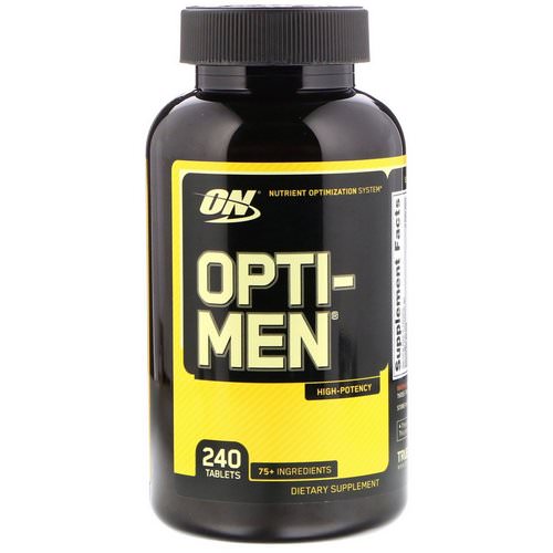 Optimum Nutrition, Opti-Men, 240 Tablets Review