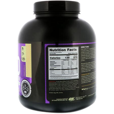 Protein, Sportnäring: Optimum Nutrition, Pro Complex Protein, Creamy Vanilla, 3.3 lbs (1.48 kg)