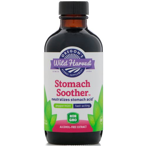 Oregon's Wild Harvest, Stomach Soother, Peppermint, 4 fl oz (118 ml) Review