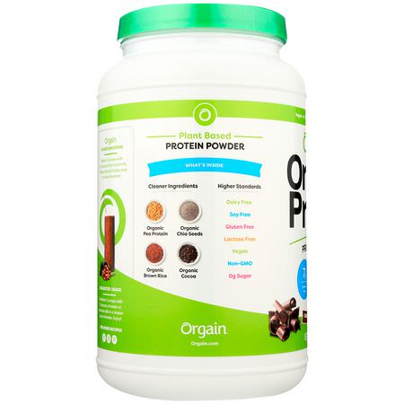 Orgain Plant Based Blends - Växtbaserat, Växtbaserat Protein, Sportnäring