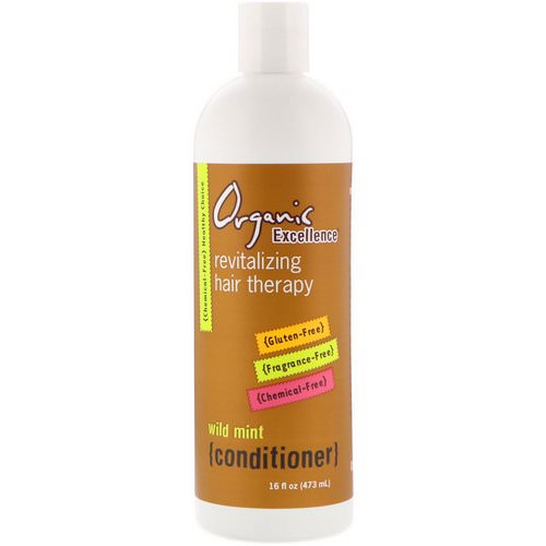 Organic Excellence, Conditioner, Revitalizing Hair Therapy, Wild Mint, 16 fl oz (473 ml) Review