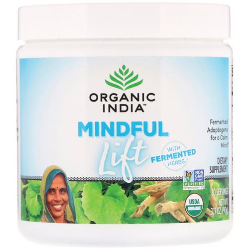 Organic India, Mindful Lift, Fermented Adaptogens, 3.17 oz (90 g) Review
