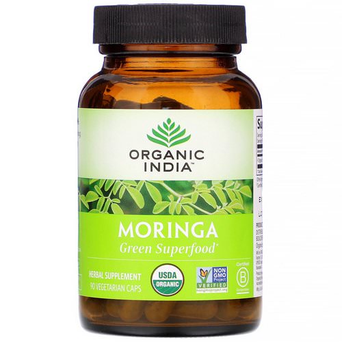 Organic India, Moringa, 90 Vegetarian Caps Review