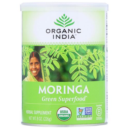 Organic India, Moringa, 8 oz (226 g) Review