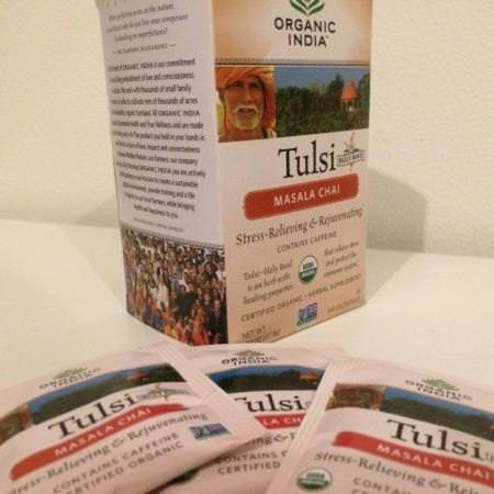 Organic India Tulsi Tea Medicinal Teas - Medicinal Tea, Tulsi Tea