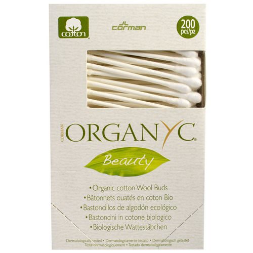 Organyc, Beauty, Organic Cotton Wool Buds, 200 Pieces Review