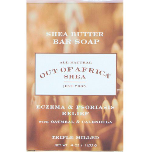 Out of Africa, Shea Butter Bar Soap, Oatmeal & Calendula, 4 oz (120 g) Review