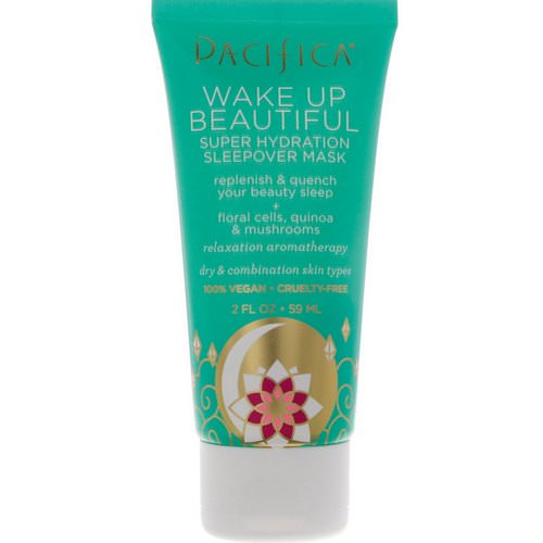Pacifica, Wake Up Beautiful, Super Hydration Sleepover Mask, 2 fl oz (59 ml) Review