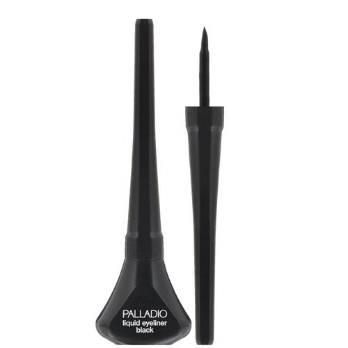 Palladio, Liquid Eyeliner, Black, 0.13 fl oz (3.8 ml) Review