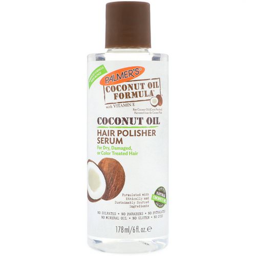 Palmer's, Coconut Oil Formula, Hair Polisher Serum, 6 fl oz (178 ml) Review