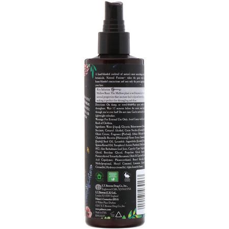 Balsam, Hårvård, Bad: Palmer's, Natural Fusions, Mallow Root Leave-In Conditioner, 8.5 fl oz (250 ml)