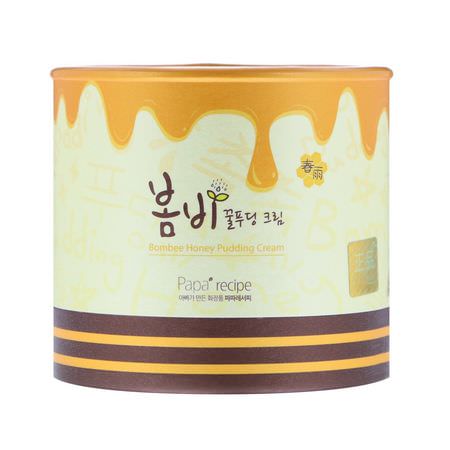 K-Beauty Moisturizers, Krämer, Ansiktsfuktare, Skönhet: Papa Recipe, Bombee Honey Pudding Cream, 135 ml