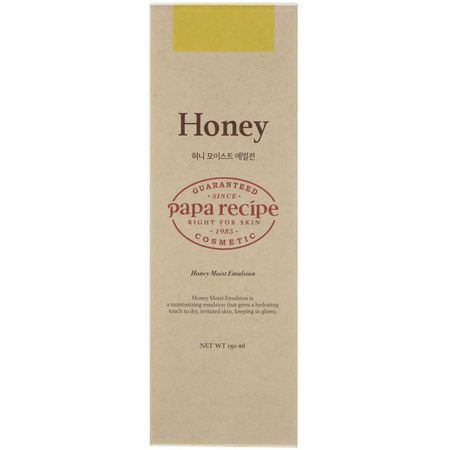 K-Beauty Moisturizers, Creams, Face Moisturizers, Beauty: Papa Recipe, Honey Moist Emulsion, 150 ml