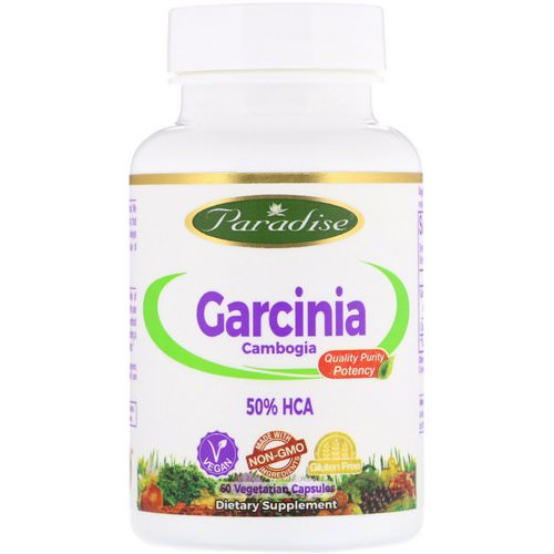 Paradise Herbs, Garcinia Cambogia, 60 Vegetarian Capsules Review