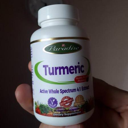Paradise Herbs Turmeric - Curcumin, Gurkmeja, Antioxidanter, Kosttillskott