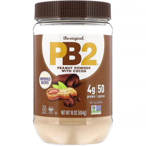 PB2 Foods, PB2, Peanut Powder With Cocoa, 16 oz (453.6 g) Review