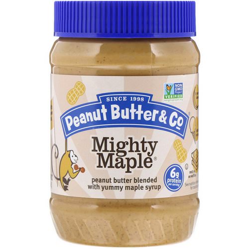 Peanut Butter & Co, Mighty Maple, Peanut Butter Blended with Yummy Maple Syrup, 16 oz (454 g) Review