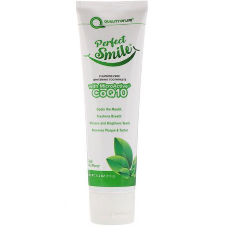 Perfect Smile Fluoride Free Whitening - Whitening, Fluor Free, Tandkräm, Oral Care
