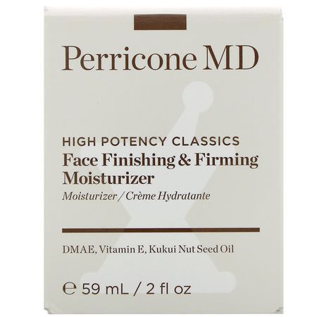 Face Moisturizer, Hudvård: Perricone MD, High Potency Classics, Face Finishing & Firming Moisturizer, 2 fl oz (59 ml)