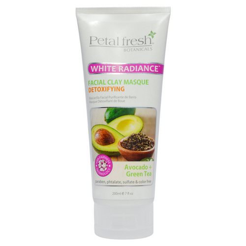Petal Fresh, Botanicals, White Radiance Facial Clay Masque, Avocado + Green Tea, 7 fl oz (200 ml) Review