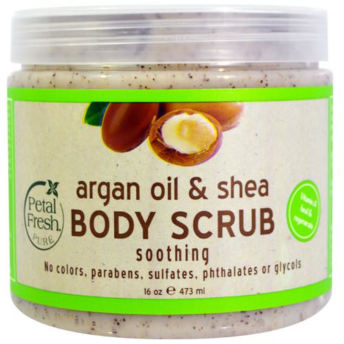 Petal Fresh, Pure, Argan Oil & Shea Body Scrub, 16 oz (473 ml) Review