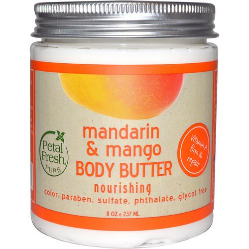 Petal Fresh, Pure, Body Butter, Nourishing, Mandarin & Mango, 8 oz (237 ml) Review