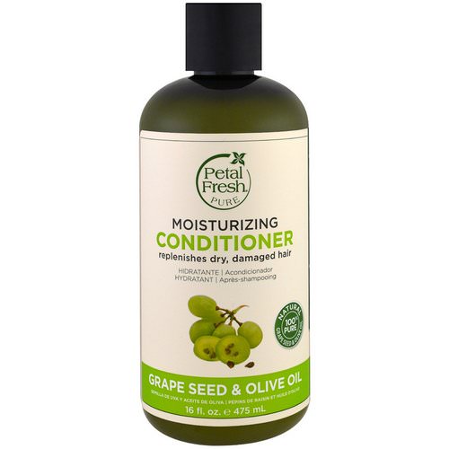 Petal Fresh, Pure, Moisturizing Conditioner, Grape Seed & Olive Oil, 16 fl oz (475 ml) Review