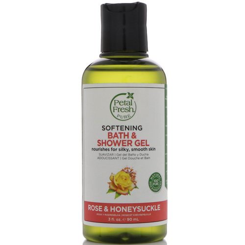 Petal Fresh, Pure, Softening Bath & Shower Gel, Rose & Honeysuckle, 3 fl oz (90 ml) Review