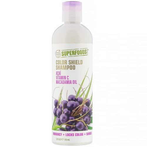 Petal Fresh, Pure, SuperFoods, Color Shield Shampoo, Acai, Vitamin C & Macadamia Oil, 12 fl oz (355 ml) Review