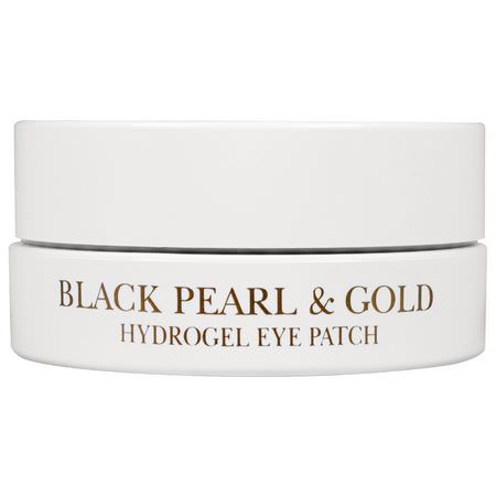 K-Beauty Face Masks, Peels, Face Masks, Beauty: Petitfee, Black Pearl & Gold Hydrogel Eye Patch, 60 Patches