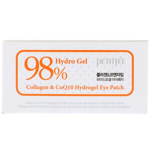 Petitfee, Collagen & CoQ10 Hydrogel Eye Patch, 60 Patches, 1.4 g Each Review