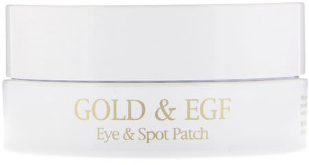 K-Beauty Face Masks, Peels, Face Masks, Beauty: Petitfee, Gold & EGF, Eye & Spot Patch, 60 Eyes/30 Spot Patches