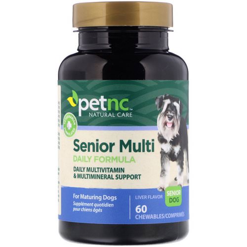petnc NATURAL CARE, Senior Multi Daily Formula, Senior Dog, Liver Flavor, 60 Chewables Review