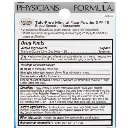 Physicians Formula Pressed Powder - Pressat Pulver, Ansikte, Smink, Skönhet