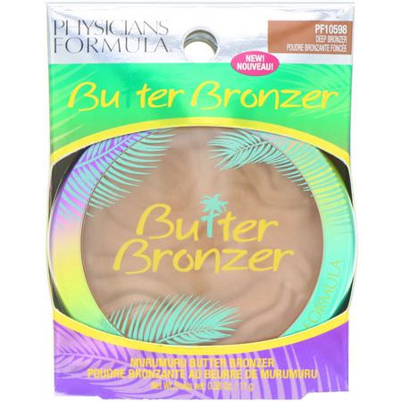 Bronzer, Kinder, Smink, Skönhet: Physicians Formula, Butter Bronzer, Deep Bronzer, 0.38 oz (11 g)