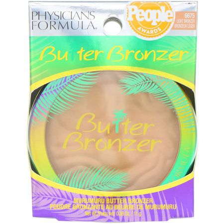 Bronzer, Kinder, Smink, Skönhet: Physicians Formula, Butter Bronzer, Light Bronzer, 0.38 oz (11 g)