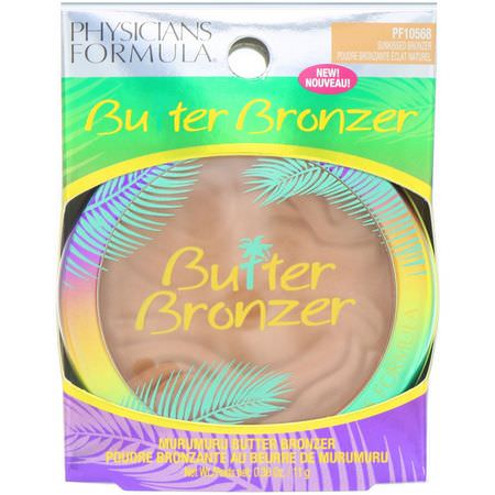 Bronzer, Kinder, Smink, Skönhet: Physicians Formula, Butter Bronzer, Sunkissed Bronzer, 0.38 oz (11 g)