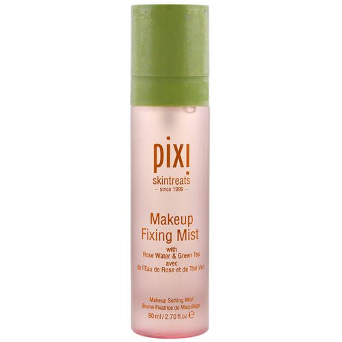 Pixi Beauty, Makeup Fixing Mist, with Rose Water and Green Tea, 2.7 fl oz (80 ml) Review