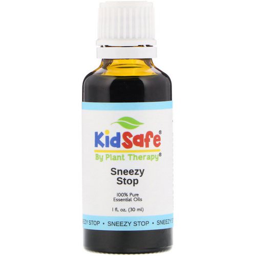 Plant Therapy, KidSafe, 100% Pure Essential Oils, Sneezy Stop, 1 fl oz (30 ml) Review