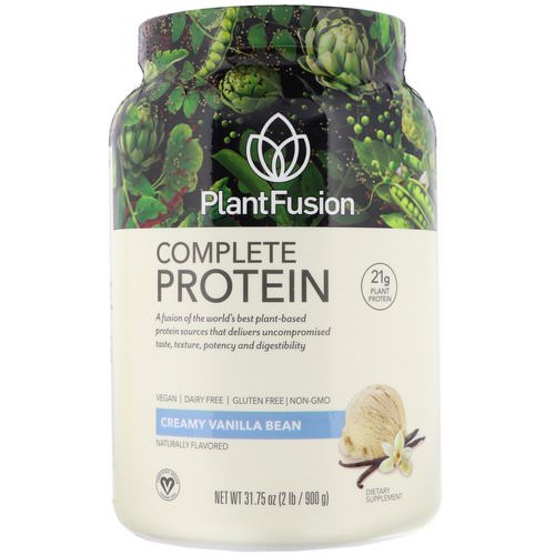 PlantFusion, Complete Protein, Creamy Vanilla Bean, 2 lb (900 g) Review