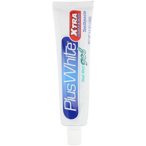 Plus White, Xtra Whitening with Tartar Control, Cool Mint Gel, 3.5 oz (100 g) Review