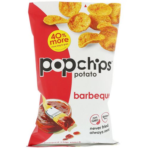 Popchips, Potato Chips, Barbeque, 5 oz (142 g) Review