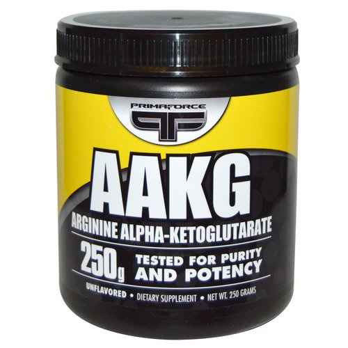 Primaforce, AAKG, Arginine Alpha-Ketoglutarate, Unflavored, 250 g Review
