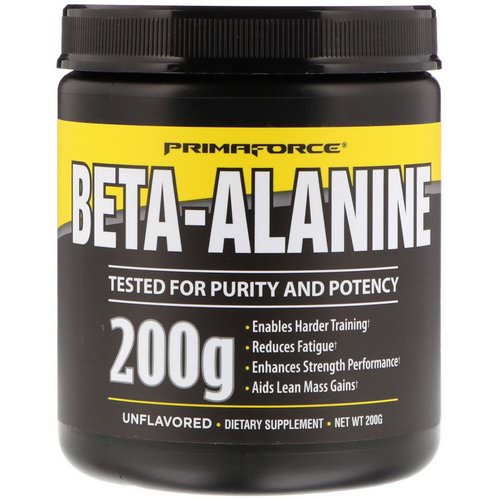 Primaforce, Beta-Alanine, Unflavored, 200 g Review