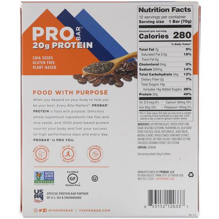 ProBar Soy Protein Bars - Sojaproteinbarer, Proteinbarer, Brownies, Kakor